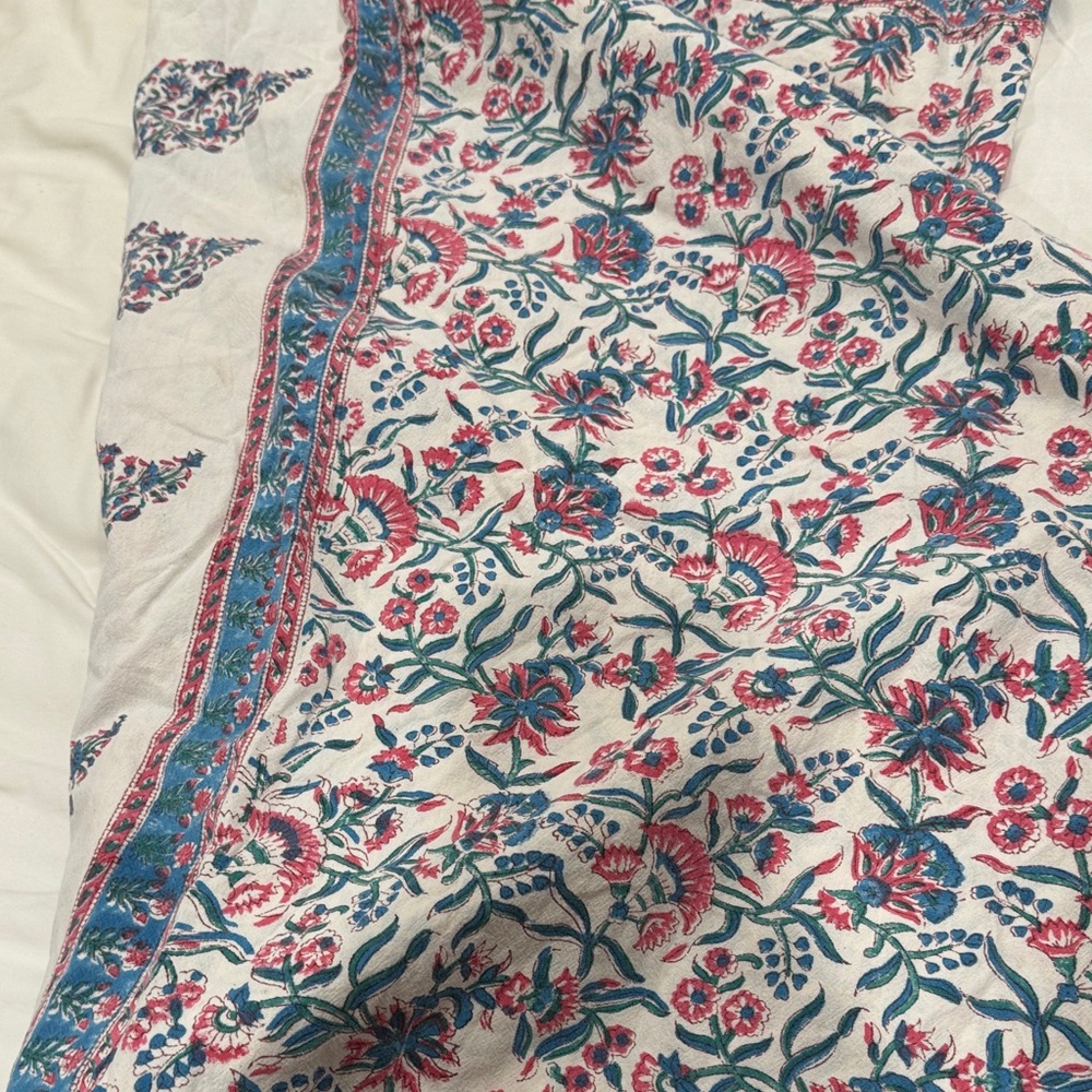 Floral Print beach blanket